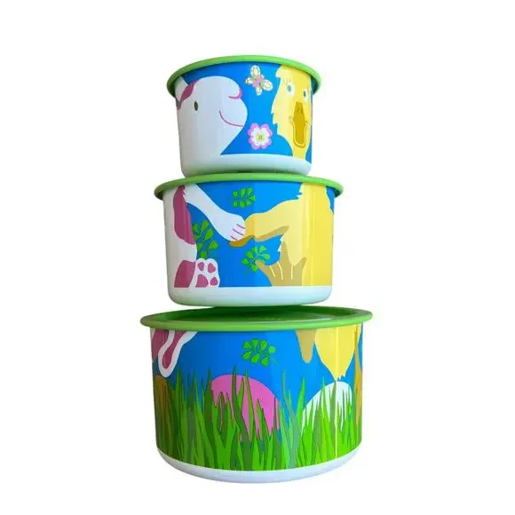 Tupperware Spring 3-CT Nesting Storage Containers - Picture 7 of 7